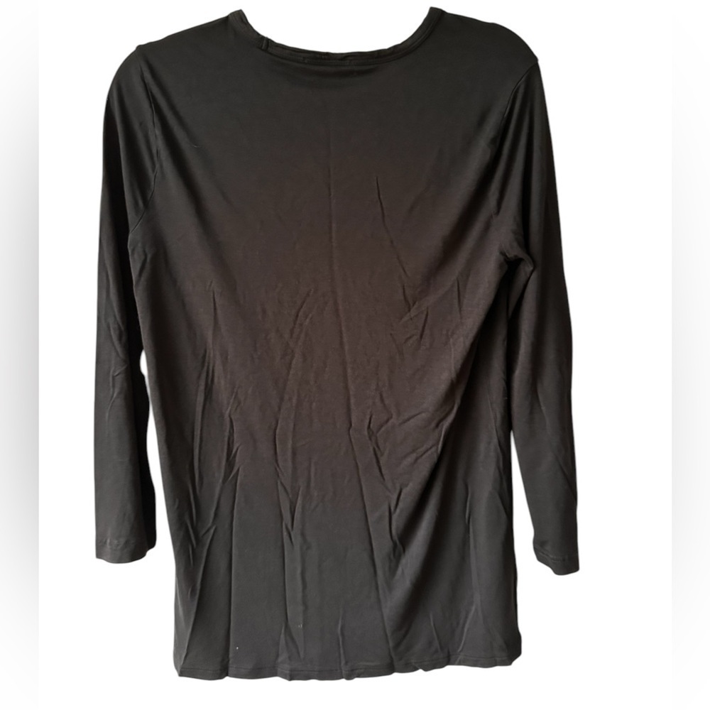 T by Alexander Wang Women's Black Long Sleeve Shirt - Picture 9 of 15